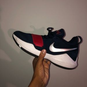 PG 1’s. “USA”. Basketball shoes